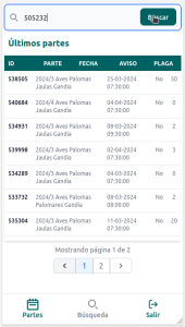 Imagen de búsqueda por código de parte